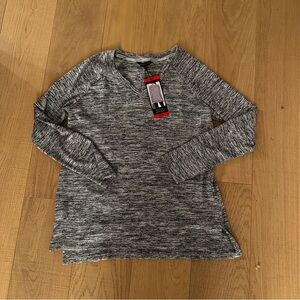 Banana Republic Gray V-Neck Sweater for Women (Medium)